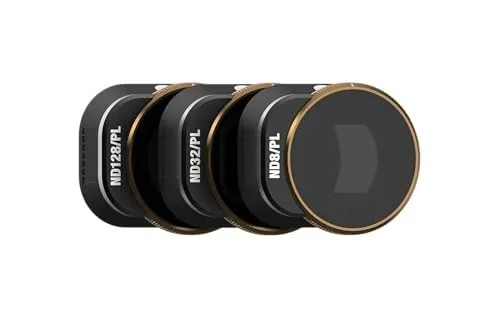 POLAR PRO Vivid Collection 3er Kit für Mini 4 Pro - ND8 PL, ND32 PL, ND128 PL, kompatibel mit DJI Mini 4 Pro und verbessert die Bildqualität ohne Akkulaufzeit zu beeinträchtigen