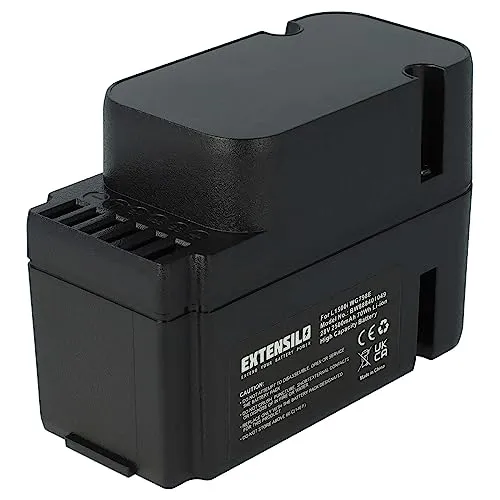 EXTENSILO Akku Ersatz für Worx WA3225, WA3226, WA3565 für Rasenroboter Rasenmäher (2500mAh, 28V, Li-Ion)
