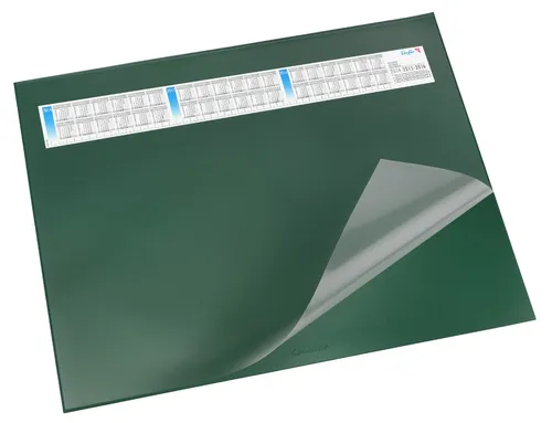 Schreibunterlage Durella grün LÄUFER 44651 - 65x52cm, stilvolles Design für ein organisiertes Arbeitsumfeld