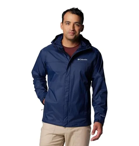 Columbia Herren Watertight 2 Jacket - Wasserdichte Hardshell Jacke für Männer, atmungsaktive Omni-Tech-Technologie, ideal für Outdoor-Aktivitäten und das ganze Jahr über tragbar.