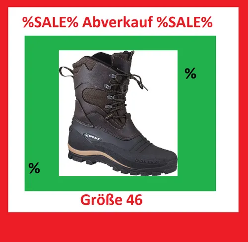 SALE% Spirale Winterschnürstiefel Bernd Gr.46 - Wanderschuhe mit Webpelzfutter für optimalen Komfort und Wärme, ideal für winterliche Outdoor-Aktivitäten.