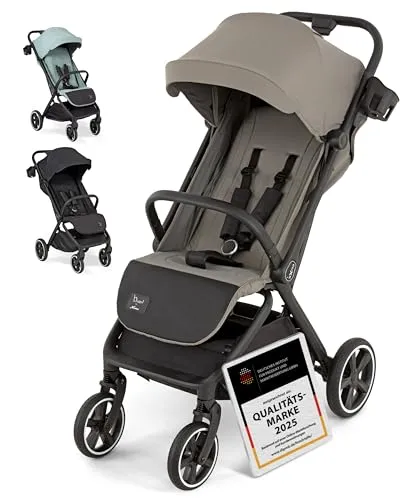 Hartan Kinder-Buggy Clixx mit Regenschutz & Cupholder - Flexibler Buggy »clixx« für jeden Weg. Mit großen Rädern und kompakt faltbar, ideal für den Kofferraum. Stufenlos verstellbare Rückenlehne und praktische Zubehörteile wie Regenhaube und Cupholder inklusive.