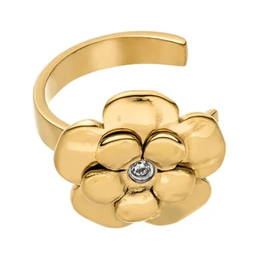 Purelei Blumen Earcuff für Damen – Edelstahl Ohrklemme mit Zirkonia - Verspielter Earcuff mit floralem Design – ideal für den modernen Ear-Stacking-Look. Hergestellt aus hochwertigem Edelstahl und mit funkelndem Zirkonia, sorgt er für einen frischen, femininen Akzent in Deinem Outfit.