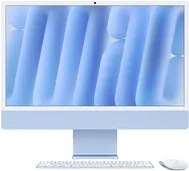 Apple iMac 24" CTO iMac (23,5 Zoll, M4, 8-Core GPU, 16 GB RAM, 256 GB SSD) - PC-Systeme mit 4.5K Retina-Display, 8-Core M4 Prozessor und kabellosem Magic Keyboard, ideal für kreative Profis und Home Office.