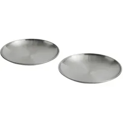 Hay Outdoor Market Steel Plate 2er Set Medium