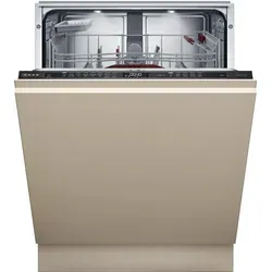 neff S287EB805E Geschirrspüler XXL, vollintegrierbar 60 cm - Geschirrspüler mit Flex 3-Korbsystem für maximalen Platz und Open Dry-Funktion für automatisches Trocknen. Ideal für große Haushalte mit 13 Maßgedecken und smarten Home Connect-Features.