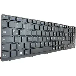 DE Schwarz Tastatur für Sony Vaio SVE-15 ohne Beleuchtung - Hochwertige Ersatz-Tastatur in Schwarz, ideal für Sony Vaio SVE-15. Bitte vergleichen Sie die Rückseite und Anschlussdetails mit Ihrer Original-Tastatur, um die Kompatibilität sicherzustellen.
