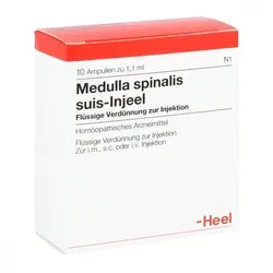 Medulla Spinalis suis Injeel Ampullen - Arzneimittel zur Unterstützung der Wirbelsäulengesundheit, apothekenpflichtig und ideal für eine gezielte Therapie. Fragen Sie Ihren Arzt oder Apotheker nach weiteren Informationen.