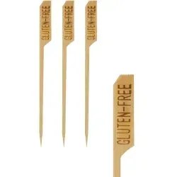 Papstar GLUTEN-FREE Fingerfood-Spieße 85926 , 1 Karton = 6 x 250 Stück, Länge: 12 cm