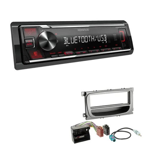 Kenwood Autoradio Bluetooth USB AUX für Ford Galaxy Facelift - Komfortables Kenwood Autoradio mit Bluetooth, USB und AUX für Ford Galaxy Facelift. Genießen Sie Musik-Streaming und Freisprechanrufe in modernem Design.