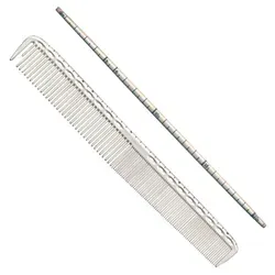 Y.S. Park Haarschneidekamm G35 – Flexibel und präzise - Hochwertiger Haarschneidekamm aus Ultem-Kunststoff, hitzeresistent bis 220 °C. Mit aufgerautem Rückenteil für sicheren Halt und Maßtabelle zur Schnittkontrolle. Ideal für präzises Arbeiten und perfekte Symmetrien.