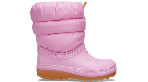 Crocs Unisex Kinder Classic Neo Puff Boot T Stiefel - Wanderschuhe mit warmem Futter und anpassbarem Design, ideal für Abenteuer im Freien und gemütliche Wintertage.