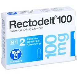 Rectodelt 100 mg Zäpfchen 2 St