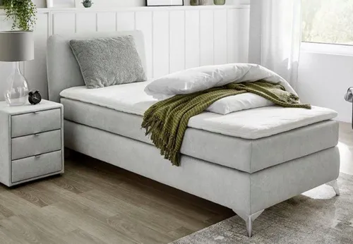 Jockenhöfer Gruppe Boxspringbett "Elfie" inkl. Topper, erhältlich in den Breiten 90,140 & 180cm und diversen Farbvarianten
