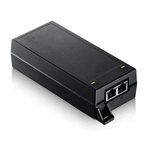 Zyxel 1-2,5-5G Multi-Gigabit PoE++ Injector - Festplatten: Leistungsstarker PoE++ Injector für bis zu 5G und 60W, ideal für die einfache Installation von WLAN-APs, IP-Kameras oder IP-Telefonen.