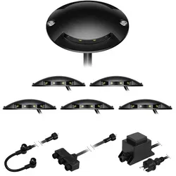 ledscom.de LED Boden-Aufbau-Leuchte Bunda, 2-flammig, schwarz, warm-weiß, 6er Set - Die Bunda 2-flammige Boden-Aufbau-Leuchte bietet blendfreies Licht und ist ideal für Außenbereiche. Mit robustem Gehäuse und IP67 Schutz ist sie befahrbar und langlebig. Perfekt für Einfahrten und Gartenwege!