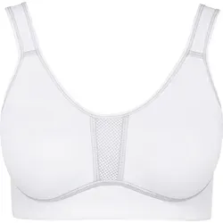 Viania Bügel-BH Sport-BH ohne Bügel Uni weiß Cup D: 85 - Funktionsunterwäsche, bequemer Sport-BH ohne Bügel für optimalen Halt und Bewegungsfreiheit, ideal für sportliche Aktivitäten.
