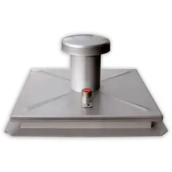 Hailo Schachtabdeckung HS1 Edelstahl 800x800mm - Edelstahl Schachtabdeckung, tagwasserdicht und isoliert, ideal für unterirdische Bauwerke und Kabelschächte. Robuste Ausführung für maximale Sicherheit und Langlebigkeit.