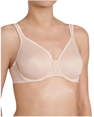 Triumph Comfort Minimizer W X, Damen BH, Teint, 75D - Klassische BHs für Damen, Bauchweg-BH mit bequemen Bügeln und eleganten Spitzendetails für optimalen Tragekomfort und eine schöne Silhouette.
