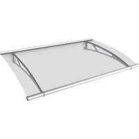 Gutta Pultvordach Edelstahl PT/L150 - Vordach aus Edelstahl mit Acrylglas, schützt vor Wetter und sorgt für einen stilvollen Eingangsbereich. Ideal für Haus und Garten.
