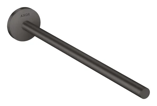 Axor Universal Circular Handtuchhalter einarmig - Brushed Black Chrome - Eleganter Handtuchhalter aus hochwertigem Brushed Black Chrome, ideal für moderne Badezimmer und platzsparend für kleine Räume.
