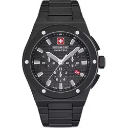 Swiss Military Hanowa SMWGI0002285 Herrenuhr - Armbanduhren mit 10 ATM Wasserdichtigkeit und sportlichem Design, ideal für aktive Männer. Hochwertige Keramik und Swiss Made Uhrwerk garantieren Qualität und Langlebigkeit.