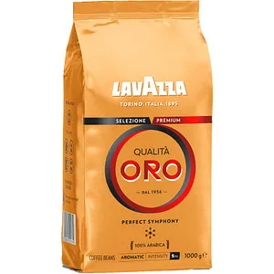 Lavazza Qualità Oro Kaffee 1000g - Ganze Kaffeebohnen - Kaffee aus Italien, mit floralem und fruchtigem Geschmack, ideal für Kaffeeliebhaber, die höchste Qualität schätzen.