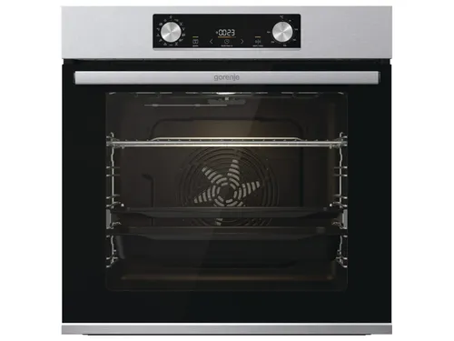 Gorenje BOS6737E13X Backofen Edelstahl - Backofen mit 12 Funktionen, inklusive AirFry für fettfreies Frittieren und AquaClean für einfache Reinigung. Ideal für gesundes Kochen!