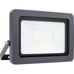 REV LED Flutlichtstrahler FLARE 30W, Tageslichtweiß, IP65 - Vielseitiger LED Flutlichtstrahler für Innen- und Außenbereiche. Hohe Lichtleistung von 2550 lm bei nur 30 Watt, IP65 Schutz für zuverlässige Nutzung und lange Lebensdauer von 25.000 Stunden.