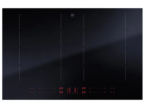 V-ZUG 3115800001 CookTop V4000 I804 Induktionskochfeld - Kochfeld mit 10 Jahren Hersteller-Garantie, strapazierfähigem OptiGlass und automatischer Dunstabzugsregulierung für ein perfektes Kocherlebnis.