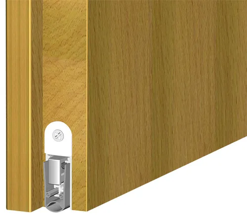 Athmer Türdichtung SCHALL-EX L-15/30 WS 960mm - Türdichtungen aus Aluminium, einseitig auslösend, kürzbar um 125 mm, ideal zur Schallreduzierung und Verbesserung der Raumakustik.