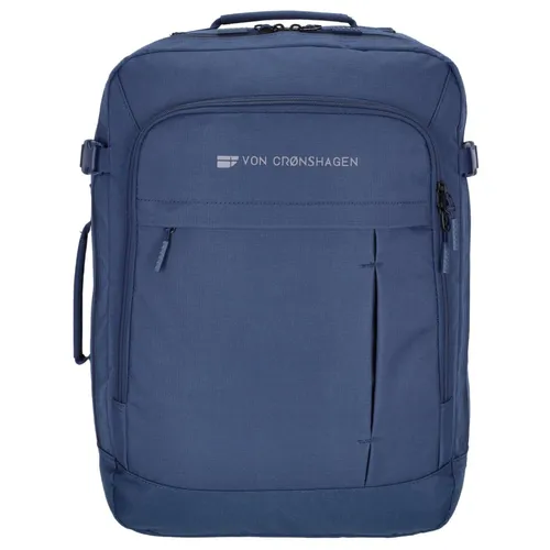 Von Cronshagen Rucksack Airline Special Cabin Backpack 35l - Handgepäck Rucksack mit optimalen Maßen (37 x 50 x 20 cm) für die meisten Fluggesellschaften, aus robustem, wasserabweisendem Polyester und mit komfortablem Tragesystem.