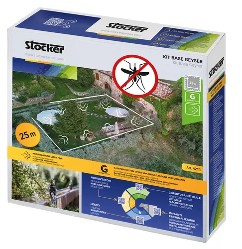 Stocker Geyser Zubehör-Set Kit Base 25 m ø 6 mm