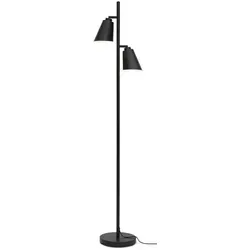 it's About RoMi Stehlampe BREMEN, LED wechselbar - Stehleuchte in elegantem Schwarz, höhenverstellbar und beweglich, perfekt für individuelles Lichtdesign in jedem Raum.