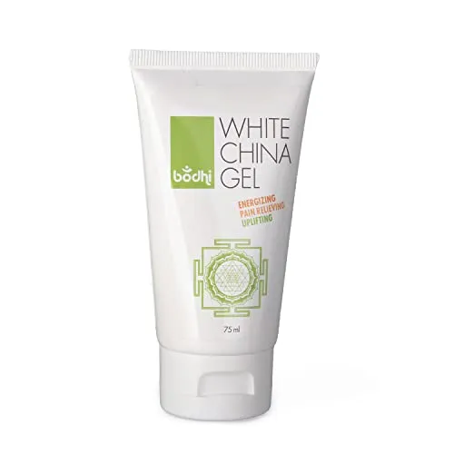Bodhi White China Gel gegen Muskelkater und Verspannungen 75 ml | Massagegel mit Menthol und Kampfer | Belebende Wirkung | Leicht verteilbare Textur | Entspannen Muskeln und Gelenke