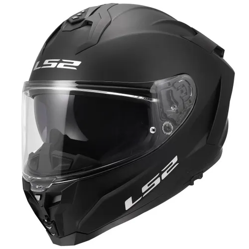 LS2 FF817 Challenger II Helm, schwarz matt, L (59/60) - Hochleistungs-Tourenhelm - Der LS2 FF817 Challenger II Helm bietet außergewöhnliche Sicherheit und Komfort für lange Fahrten. Mit integriertem Sonnenvisier und hervorragendem Sichtfeld ist er ideal für Motorradfahrer, die Wert auf Qualität legen.