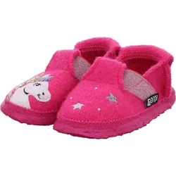 Nanga Unicorn Hausschuh Slipper - Glitzernde Komfort für Kinder - Hausschuhe aus 100% natürlichen Materialien, ideal für warme Füße. Die rutschfeste Naturkautschuk-Sohle sorgt für Sicherheit beim Spielen.