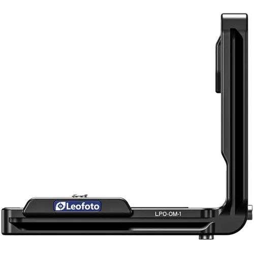 Leofoto L-Halterung LPO-OM-1 für Olympus OM-1 - L-Halterung für Olympus OM-1, bietet optimale Stabilität und Flexibilität für professionelle Fotografie auf Stativen.