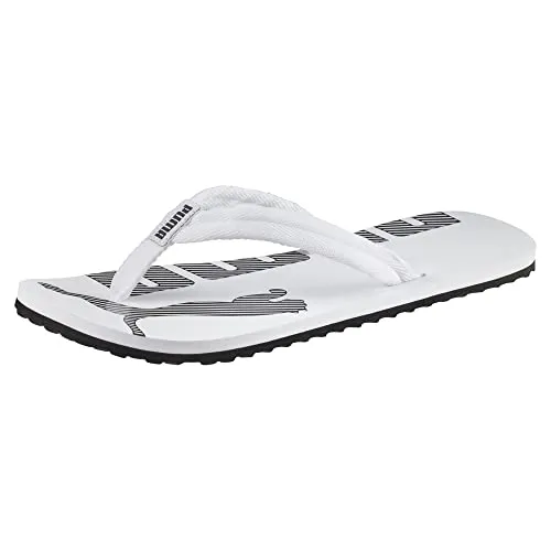 PUMA Unisex Epic Flip v2 Zehentrenner, White-Black, 39 EU