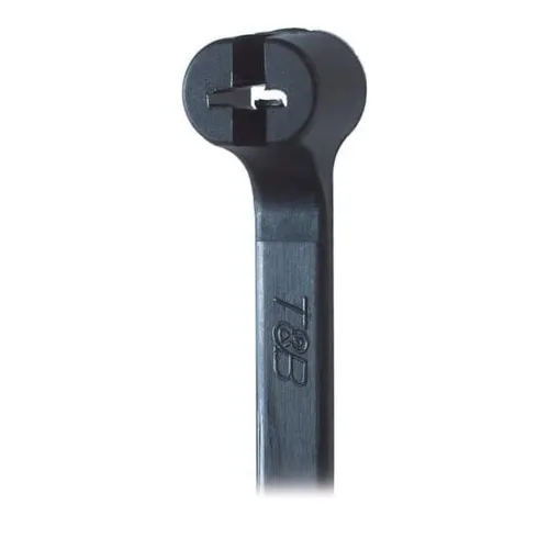 ABB Stahlnasenkabelbinder TY23MX-A, 1000 Stück - Praktische 1000er-Packung Stahlnasenkabelbinder in Schwarz, ideal für die sichere Befestigung von Kabeln. Robust mit einer Banddicke von 0,9 mm und einer Länge von 92 mm. Perfekt für den professionellen Einsatz!