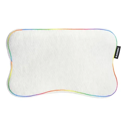 BLACKROLL Recovery Pillow Kids - Ergonomisches Kopfkissen für Kinder - Ergonomisches BLACKROLL Recovery Pillow Kids (50x30x6cm) für gesunden Schlaf. Mit Memory-Foam und Regenbogen-Kordel sorgt es für optimale Druckentlastung und Unterstützung der Nackenposition.
