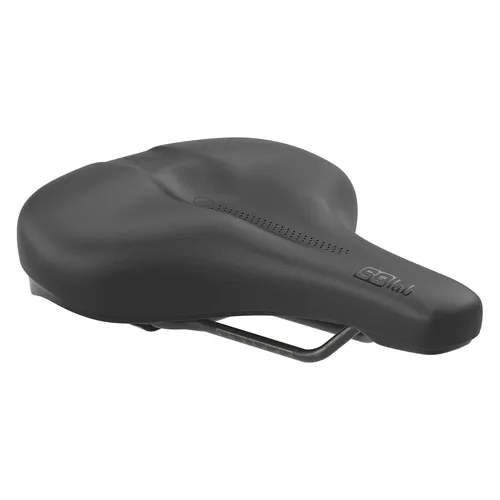 SQlab Ergolux Active 2.1 City & Comfort Fahrradsattel - Fahrradsättel mit Active-Switch Technologie für Rückenfreundlichkeit und Druckentlastung. Ideal für gemütliche Citybike-Touren, unisex und E-Bike ready.