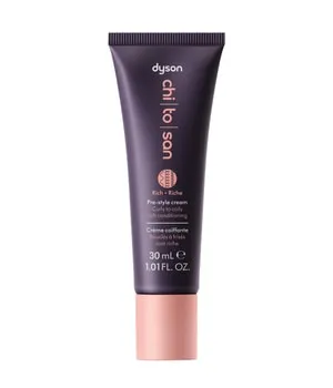 Dyson Chitosan™ Pre-style Cream für lockiges bis krauses Haar - Haarcreme mit flexiblen Halt für reichhaltige Pflege und perfekte Stylingvorbereitung, ideal für lockiges und krauses Haar.