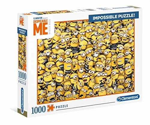 Clementoni 39408 Despicable Me 3 Minions Puzzle - 1000 Teile Puzzle für Fans von Despicable Me 3, fördert die Konzentration und ist ideal für entspannte Stunden mit Familie und Freunden.