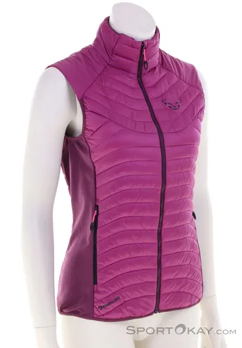 Dynafit Damen Speed Insulation Weste Größe M – Pink - Leichte und wind- sowie wasserabweisende Weste aus recycelten Materialien, ideal für aktive Outdoor-Abenteuer und mit angenehm wärmenden Kunstdaunen.