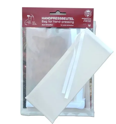 Vina Nylon-Handpressbeutel für Wein auswaschbar  Presse