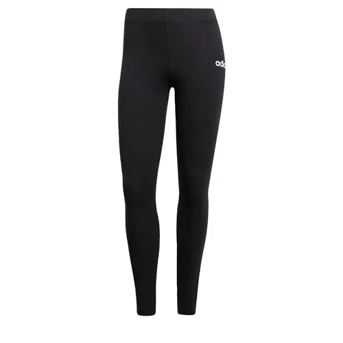 ADIDAS Damen Tight Essentials Linear Cotton - Leggings & Tights aus hochwertiger Baumwolle mit Stretchanteil für optimale Bewegungsfreiheit und Komfort. Perfekt für den aktiven Lifestyle und lässige Looks.