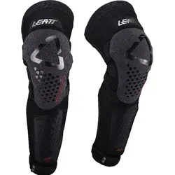 Leatt 3DF 5.0 Evo EXT Jr Knieprotektoren - Schwarz - Einheitsgröße - Ultraleichte Knieprotektoren für Jugendliche mit hervorragendem Komfort. Der 3D-Design sorgt für optimale Passform, während der perforierte Neopren-Ärmel für beste Belüftung sorgt. Ideal für sicheren Fahrspaß!