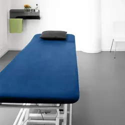 Traumschlaf Frottee Liegenbezug für Behandlungsliegen ca. 80x190 cm | blau - blau
