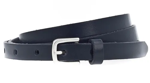 Vanzetti 15mm Full Leather Belt W100 Gürtel Accessoire Marine Blau